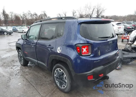 2016 Jeep Renegade Trailhawk from USA, damaged, VIN ZACCJBCT2GPC93223